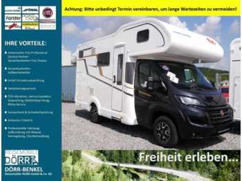Alkoven Wohnmobil EURAMOBIL Activa One 650 VB schwarzes Fahrerhaus