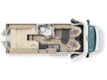 Camper Van Malibu Van First Class - Two Rooms GT skyview 640 LE RB